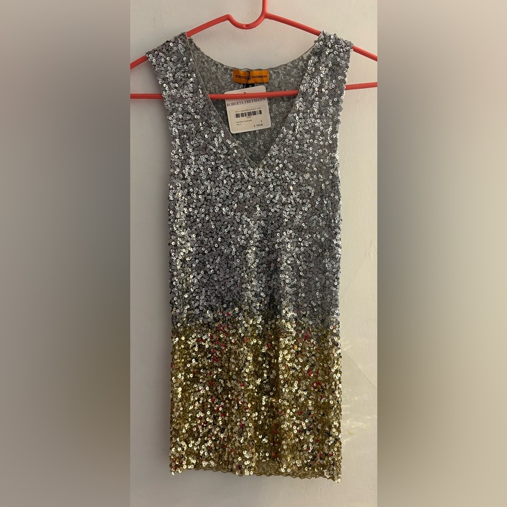 Roberta Freymann Mazrani Tank Size Small NWT